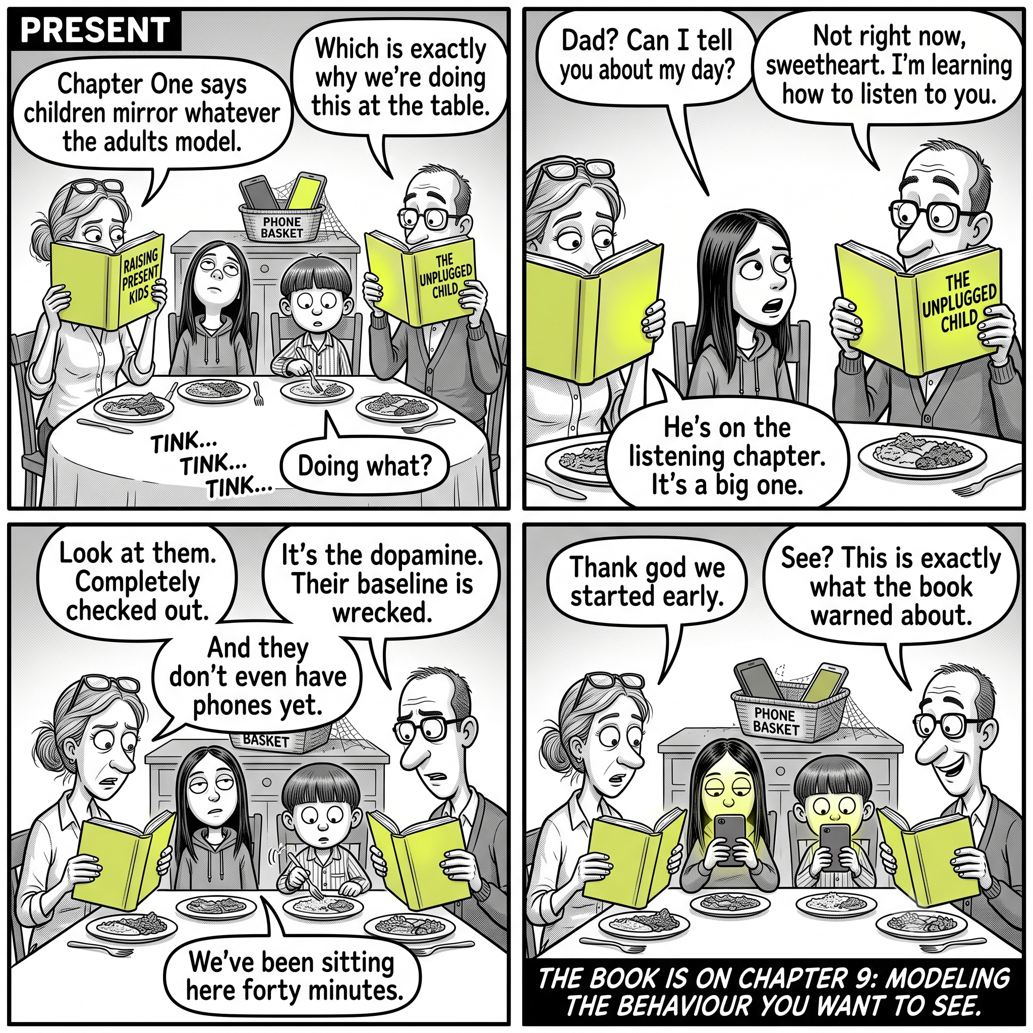 Present Comic Strip